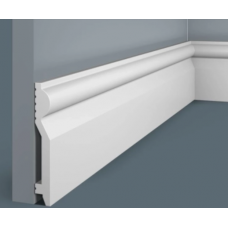 Плинтус под покраску из экополимера Cosca PX028